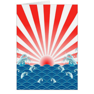 Japan-Flagge - BEWOHNER VON NIPPON