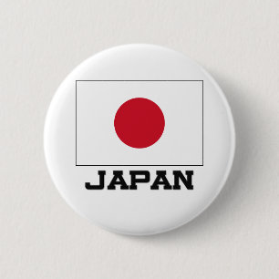 Japan-Flagge Button