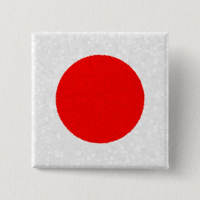 JAPAN-FLAGGE BUTTON (Vorderseite)