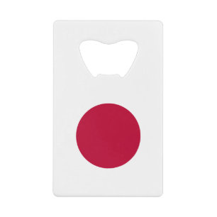 Japan-Flagge Geldbeutel Flaschenöffner