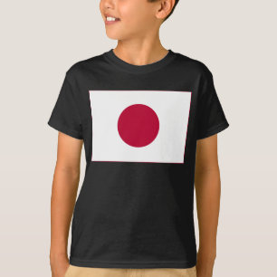 Japan-Flagge: Hinomaru, Nisshōki, Roter Aufgehende T-Shirt