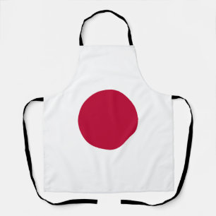 Japan-Flagge Schürze
