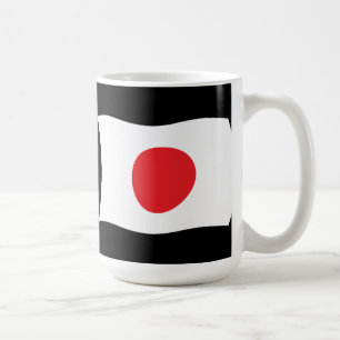 Japan-Flagge-Tasse Kaffeetasse