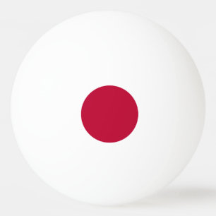 Japan-Flagge Tischtennisball