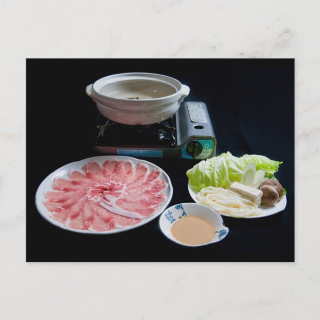 Japan Food Postcard Postkarte (Vorderseite)