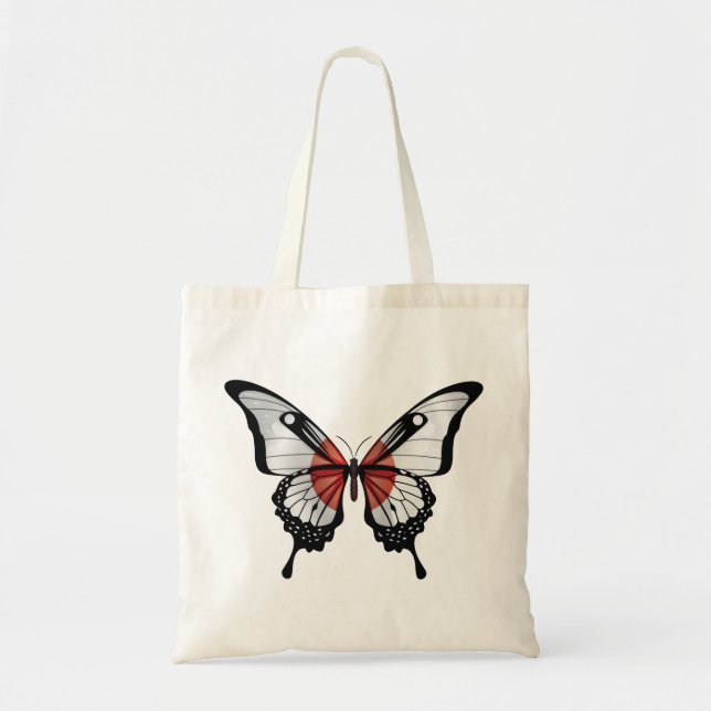 Japan Frack Butterfly Flag Tragetasche (Vorne)
