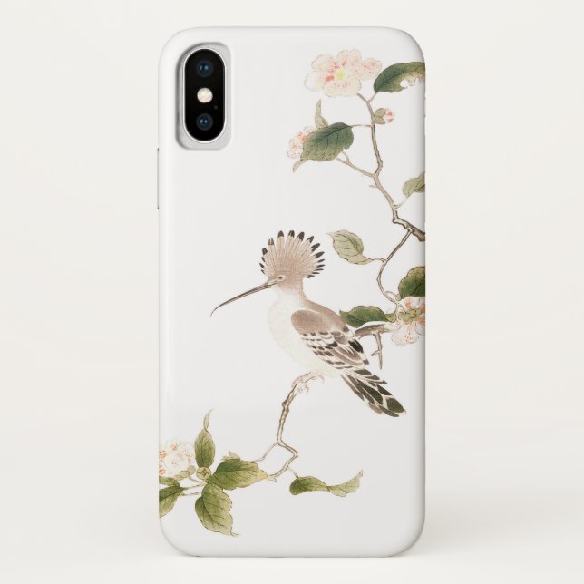 Japan Frühlingsblumen und Vögel Case-Mate iPhone Hülle (Rückseite)