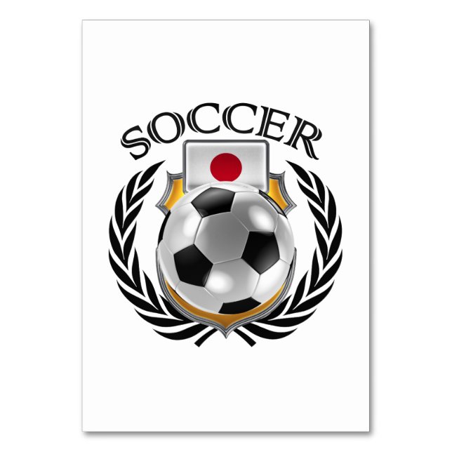Japan Fußball 2016 Fangerät Tischnummer (Rückseite)