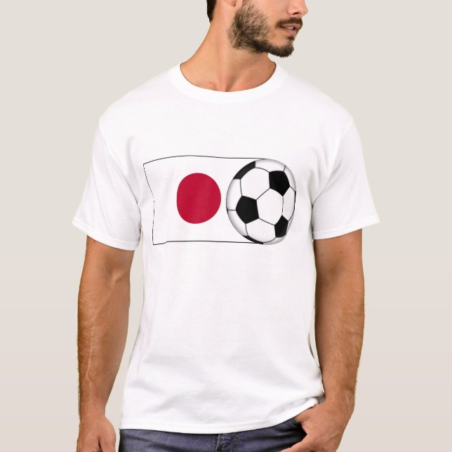 Japan-Fußball T-Shirt (Vorderseite)
