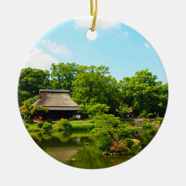 Japan Garden Keramik Ornament (Vorne)