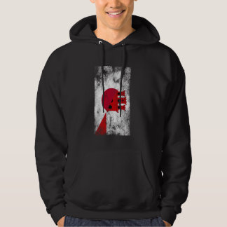 Japan Gibraltar Flaggen - Japanisch - Gibraltarisc Hoodie