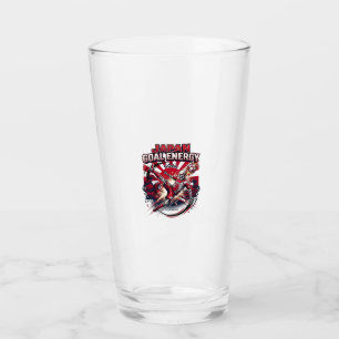 Japan Goal Energie Skelett-Stürmer Nationen Kreati Glas