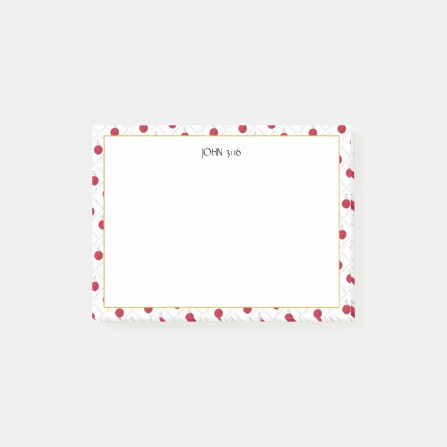 JAPAN HINOMARU Christliche Schrift Post-it Klebezettel (Vorderseite)