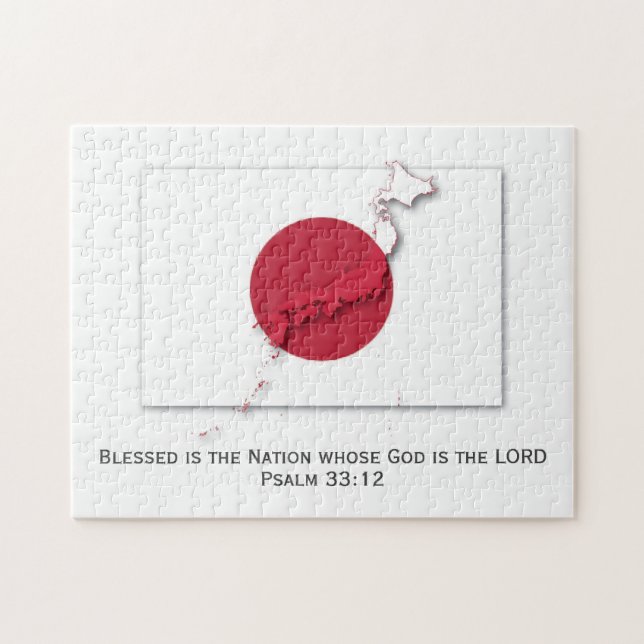 JAPAN | Hinomaru | Gesegnete Nation | JAPANESE FLA (Horizontal)