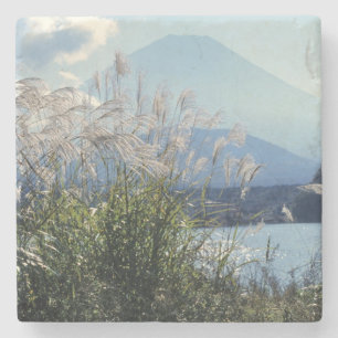 Japan, Honshu, Präfektur Yamanashi, Fuji-Hakone-Iz Steinuntersetzer