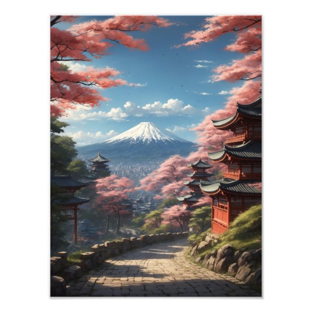 Japan Illustration Art#1 Fotodruck (Vorne)