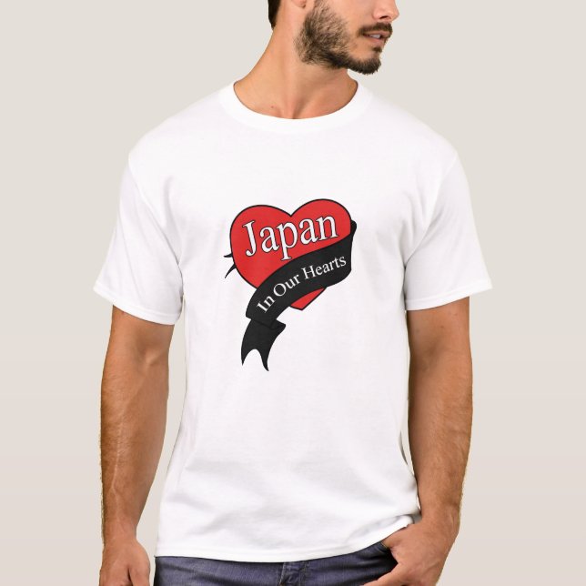 Japan im Herzen T-Shirt (Vorderseite)