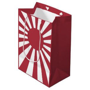 Japan Imperial Rising Sun Flag, Edo bis WW2 Mittlere Geschenktüte