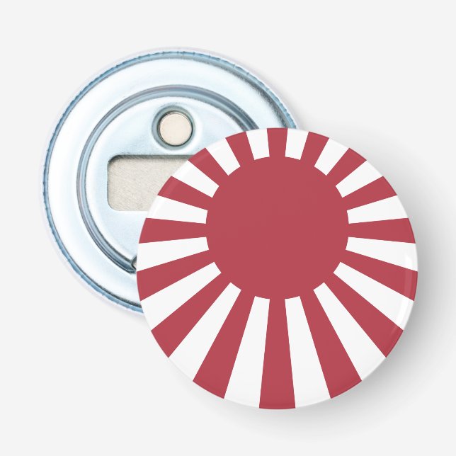 Japan Imperial steigende Sonnenflagge, Edo to W2 Flaschenöffner (Vorderseite)