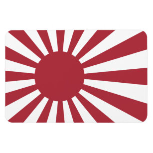 Japan Imperial steigende Sonnenflagge, Edo to W2 Magnet