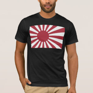 Japan Imperial steigende Sonnenflagge, Edo to W2 T-Shirt