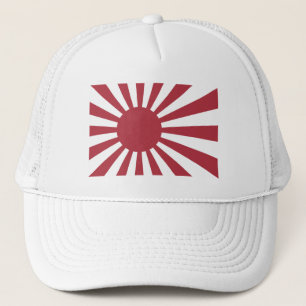 Japan Imperial steigende Sonnenflagge, Edo to W2 Truckerkappe