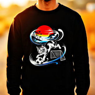 Japan-Inspiriertes Design für Kultur- und Sportlie Sweatshirt