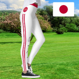 Japan & Japan Flag Fashion, Reise/Sport Fan Leggings