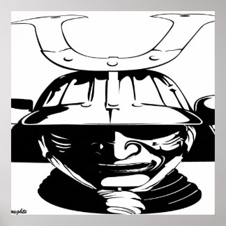 Japan - Japanisch Samurai Warrior Art Print Poster