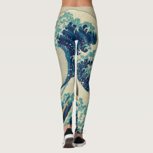Japan - Japanische Kunst (Große Welle vor Kanagaw Leggings
