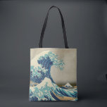 Japan - Japanische Kunst (Große Welle vor Kanagawa Tasche<br><div class="desc">TOTE BAG - Japan - berühmte japanische Kunst aus der Antike - "Große Welle von Kanagawa" eine der malerischsten Repräsentationen Japans. Aus der Geschichte: "Katsushika Hokusai The Great Wave Off Kanagawa (1830) The Great Wave off Kanagawa, auch bekannt als The Great Wave oder einfach The Wave, ist ein ukiyo-e-Druck des...</div>