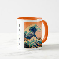Japan - Japanische Kunst (Große Welle vor Kanagawa