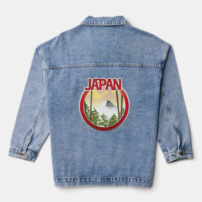 Japan Jeansjacke (Rückseite)