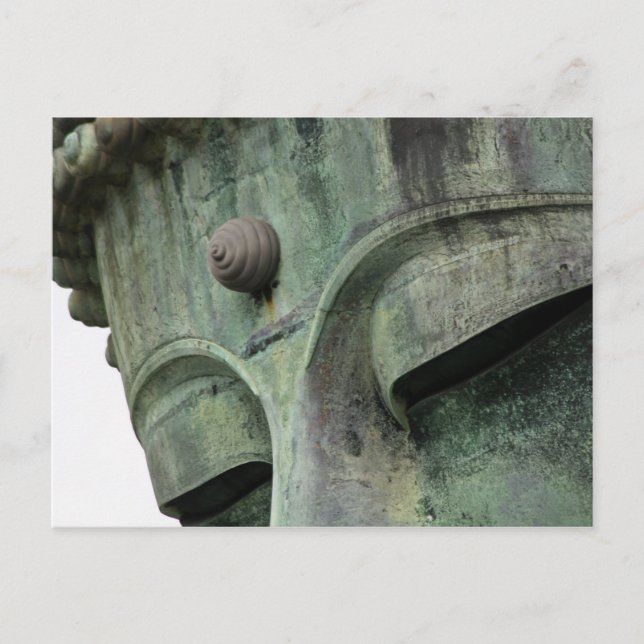Japan, Kamakura. Der große Buddha Kamakuras, Postkarte (Vorderseite)