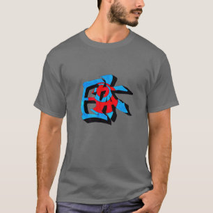 Japan-Kanji/Okinawa-KanjiGraffiti T-Shirt