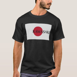 Japan Kawasaki Asia Reiseflagge T-Shirt