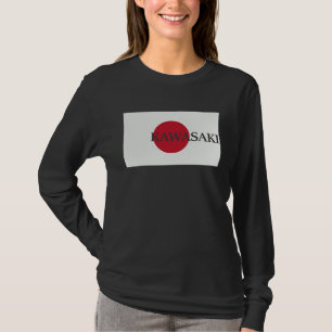 Japan Kawasaki Asien-Reiseflagge T-Shirt