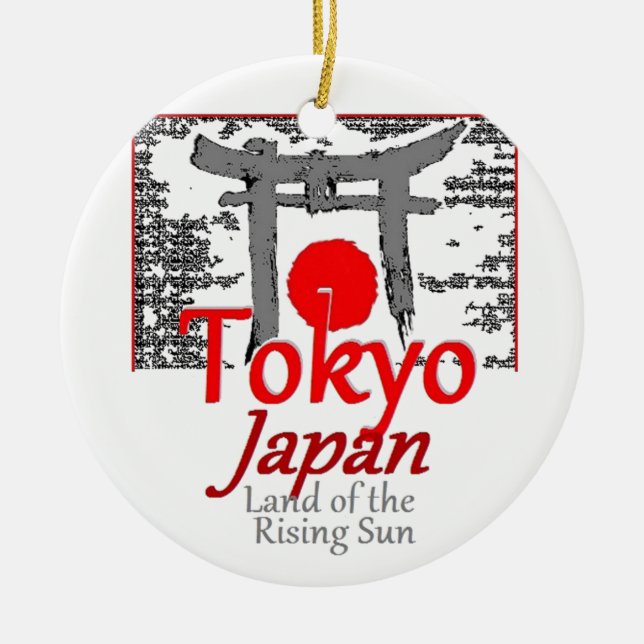 JAPAN KERAMIKORNAMENT (Vorne)