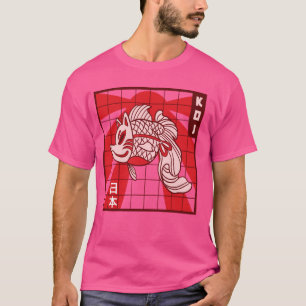 Japan Koi Carp Koifish Tancho Nishikigoi Teich Tok T-Shirt