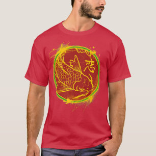 Japan Koi Fisch Japanischer Tattoo 521 T-Shirt