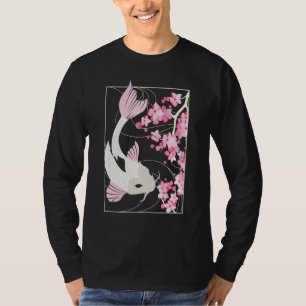 Japan Koi Japanischer Fisch Kirschblüte 32 T-Shirt