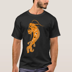 Japan Koi Japanischer Fischkrebs Blossom 40 T-Shirt