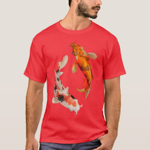 Japan Koi liebt japanischen Fischkrebs Blossom2093 T-Shirt