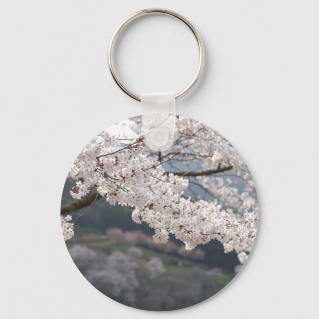 Japan Kumamoto Cherry Blossom Schlüsselanhänger (Vorderseite)