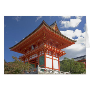 Japan, Kyoto, aufstrebendes Tor des Tempels