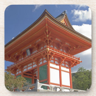 Japan, Kyoto, aufstrebendes Tor eines Tempels Getränkeuntersetzer