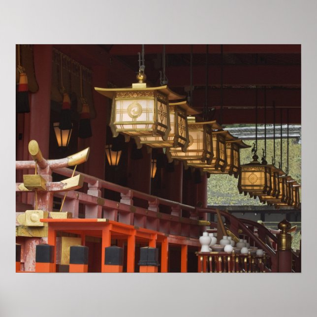 Japan, Kyoto, Fushimi, Inari Großer Schrein 2 Poster (Vorne)