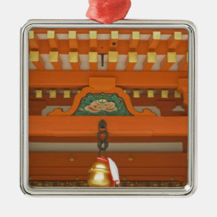 Japan, Kyoto, Fushimi, Inari Großschrein Ornament Aus Metall
