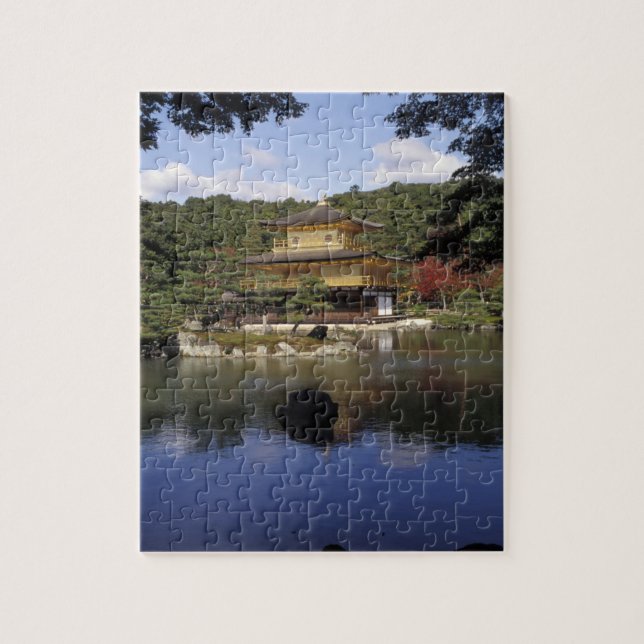 Japan, Kyoto, Goldener Pavillon, Zen-Tempel (Vertikal)