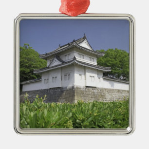 Japan, Kyoto, Nijo-Schloss Silbernes Ornament